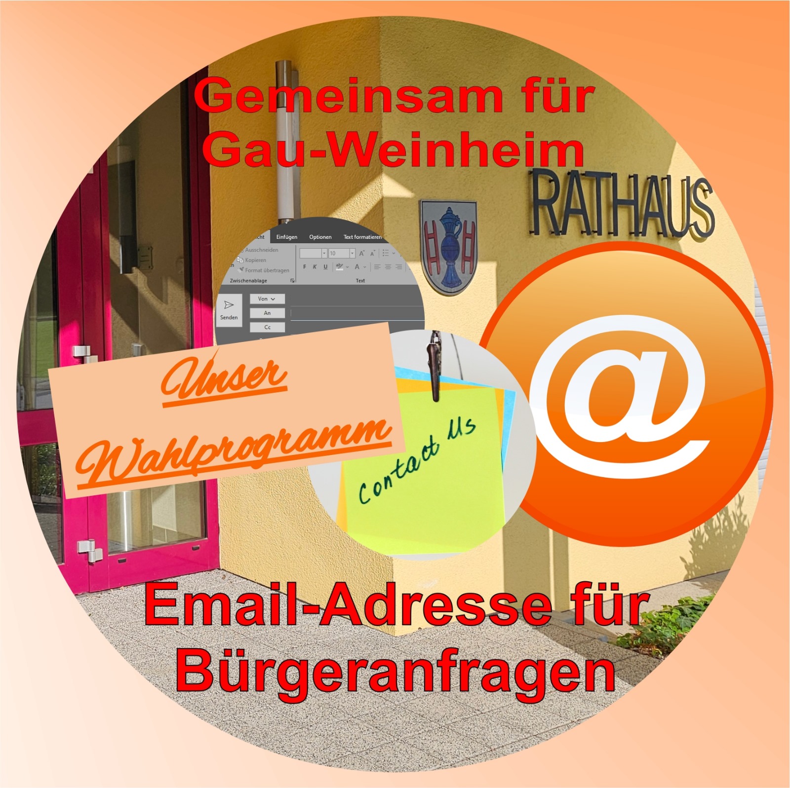 Spezielle Email-Adresse für Bürgeranfragen